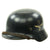 Original German WWII Luftwaffe M35 Double Decal Size 61cm Helmet with 1939 Dome Stamp and LBA Chinstrap - ET68 Original Items