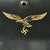 Original German WWII Luftwaffe M35 Double Decal Size 61cm Helmet with 1939 Dome Stamp and LBA Chinstrap - ET68 Original Items