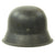 Original German WWII M42 Single Decal Luftwaffe Helmet with Textured Paint - ET64 Original Items