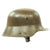 Original Imperial German WWI M16 Stahlhelm Army Helmet Shell with Liner and Chinstrap - marked ET66 Original Items