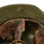 Original Imperial German WWI M16 Stahlhelm Helmet with Panel Camouflage Paint and Liner - marked W66 Original Items