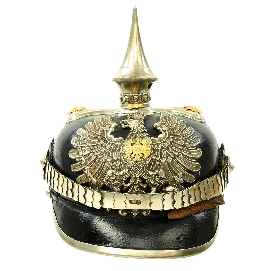 Casque à Pointe De Général Prussien Ou d'Un Officier Du Mini Casque à Pointe De Général Prussien Ou d'Un Officier Du Mini
