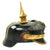Original Imperial German WWI Prussian Garde du Corps Pickelhaube Helmet with Chin Strap by Depaheg Original Items