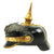 Original Imperial German WWI Prussian Garde du Corps Pickelhaube Helmet with Chin Strap by Depaheg Original Items