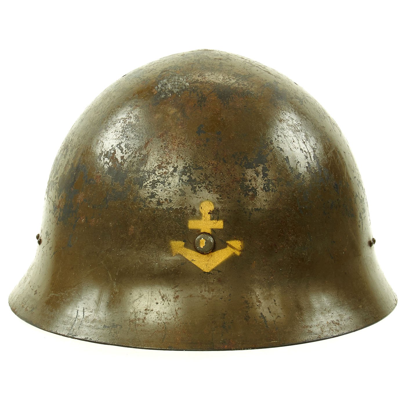 Snlf Original WWII Japanese SNLF Special Naval Landing Forces Tetsubo Helme ...