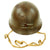 Original Japanese WWII Type 92 Army Combat Helmet with Complete Liner and Chinstrap - Tetsubo Original Items