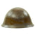 Original Japanese WWII Type 92 Army Combat Helmet with Complete Liner and Chinstrap - Tetsubo Original Items