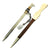 Original German WWII Unit Marked Police Long Bayonet by E. & F. Hörster with White Frog and Troddle Knot Original Items