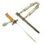 Original WWII German Army Heer Officer Monogrammed Dagger by Ernst Pack with Belt Hanger and Portepee Original Items
