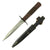 Original German WWI Fighting Trench Knife by Demag of Duisburg with Scabbard Original Items