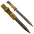 Original German WWII 98k 1943 dated Bayonet by E. & F. Hörster with DAK Canvas Frog - Matching Serial 4404 aa Original Items