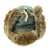 Original German WWII Field Police Winter Fur Hat - Dated 1944 with RBNr Code Original Items
