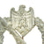 Original German WWII Silver Grade Infantry Assault Badge by Gebrüder Wegerhoff of Lüdenscheid Original Items