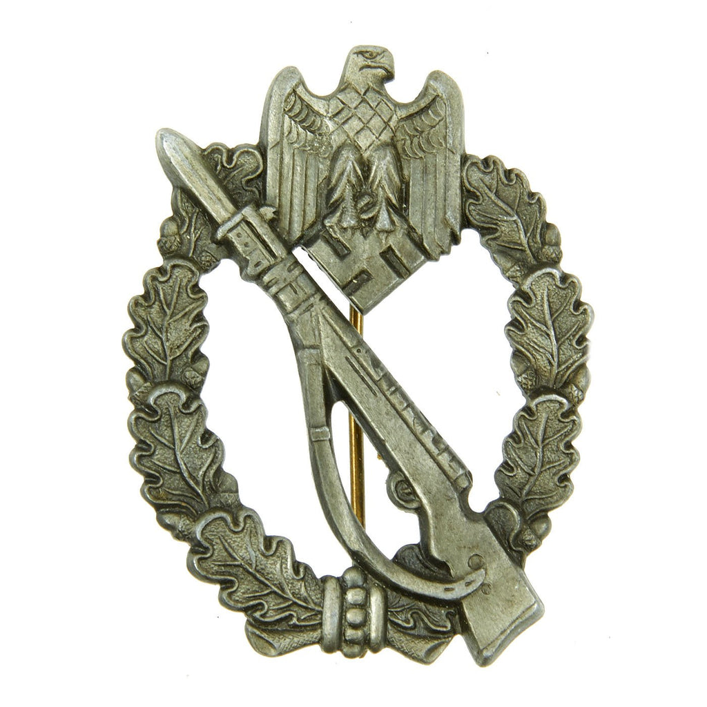 Original German WWII Bronze Grade Infantry Assault Badge by Sohni Heubach & Co. - dated 1941 Original Items