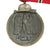Original WWII German Medal Bar with War Merit Cross 2nd Class with Swords & Eastern Front Medal Original Items