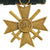 Original WWII German Medal Bar with War Merit Cross 2nd Class with Swords & Eastern Front Medal Original Items