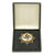 Original German WWII Cased Gold 1941 German Cross Award Metal Badge by C.F. Zimmerman Original Items
