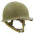 Original U.S. WWII Inland Paratrooper M1C Helmet Liner with Fixed Bale Helmet Original Items