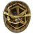 Original U.S. WWII Inland Paratrooper M1C Helmet Liner with Fixed Bale Helmet Original Items