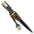 Original German WWII Etched Short 98k Dress Bayonet by F. W. Höller with Frog and NCO Troddle Knot Original Items