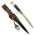 Original German WWII Etched Short 98k Dress Bayonet by F. W. Höller with Frog and NCO Troddle Knot Original Items