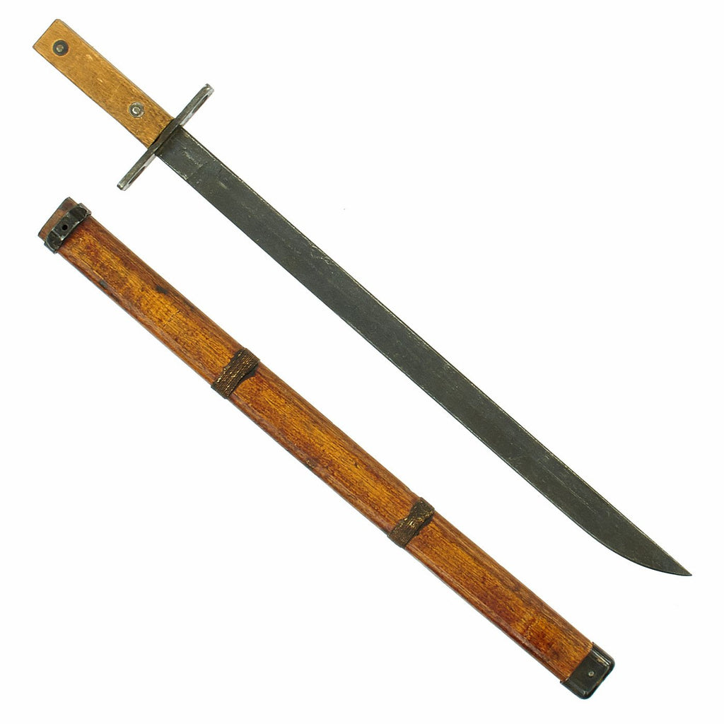 Original Very Rare Japanese WWII Arisaka Type 30 Last Ditch Pole Bayonet made in Occupied Korea Original Items