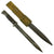Original German WWII 98k 1942 dated Bayonet by F. W. Höller with DAK Canvas Frog - Matching Serial 302 Original Items