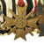 Original WWI / WWII German Medal Bar with Ribbon Bar - 6 Medals Including Saxon War Merit Cross Original Items