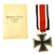 Original German WWII Wehrmacht Iron Cross 2nd Class 1939 with Ribbon and Paper Packet Original Items