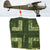 Original German WWII Fieseler Fi 156 Storch Aircraft Balkan Cross Fuselage Section Original Items