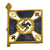Original German WWII Heer Army Officer Insignia & Medal Grouping with Iron Cross 2nd Class & Kuban Shield Original Items