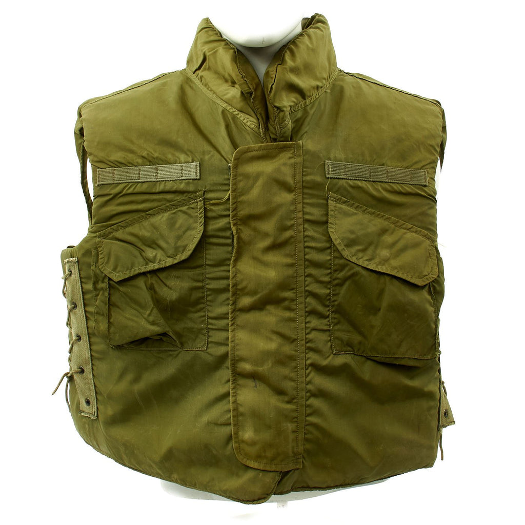 Original U.S. Vietnam War M69 Flak Vest Body Armor by Milcom Products - Size Large Original Items