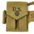Original U.S. WWII Unissued Officer M1936 Pistol Belt & Suspender Set with Holster, Magazine Pouch and Carlisle First Aid Packet Original Items