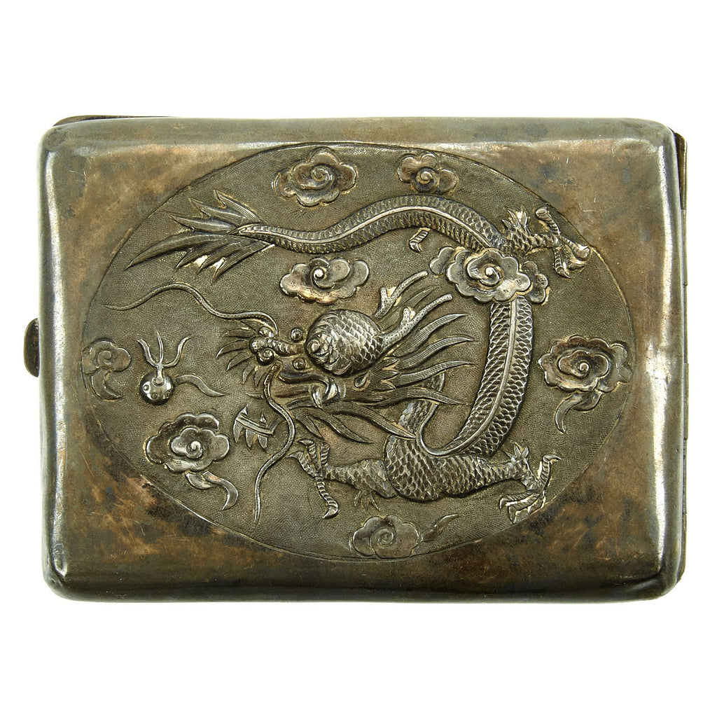 old silver cigarette case Japanese Silver Cigarette Case with Botanical Scrollwork old silver cigarette case Japanese Silver Cigarette Case with Botanical Scrollwork