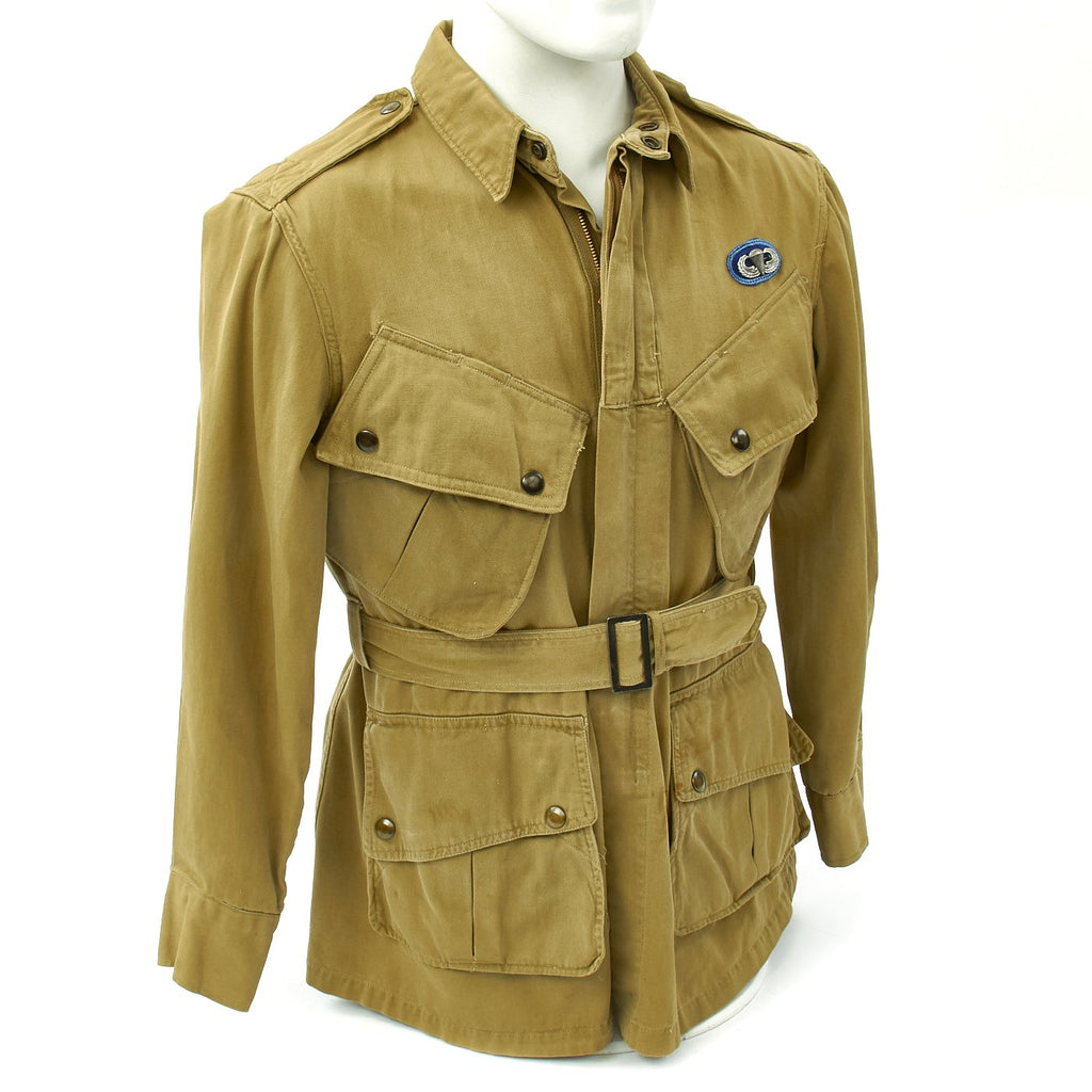 Original U.S. WWII 502nd PIR 101st Airborne M42 Paratrooper Jump Jacke ...
