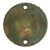 Original U.S. WWII Normandy D-Day Invasion Paratrooper Luminous Disc Helmet Marker Original Items