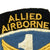 Original U.S. WWII British Made 1st Allied Airborne Patch Pair - Bullion and Cloth Original Items