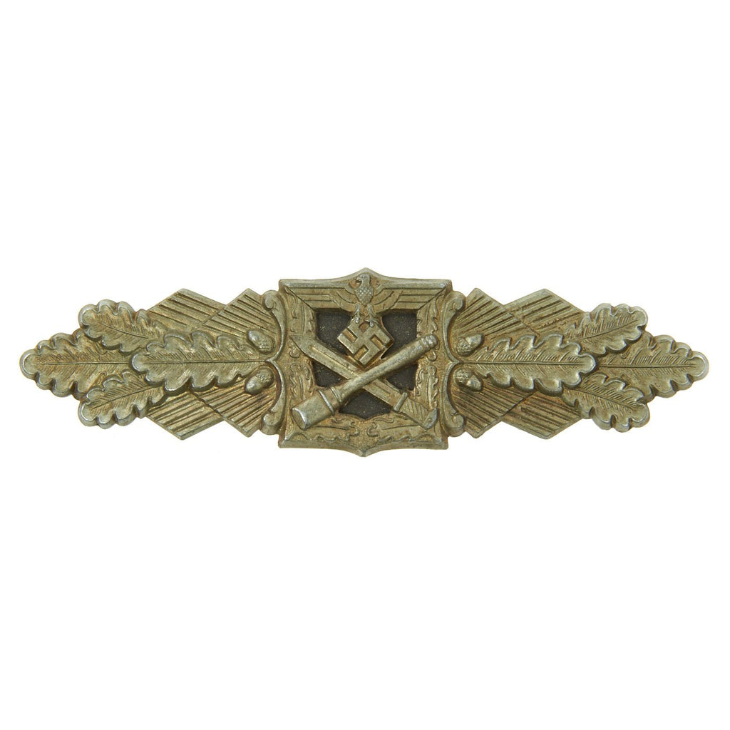 Original German WWII Close Combat Clasp Bronze Grade by Funcke & Brünninghaus of Lüdenscheid Original Items