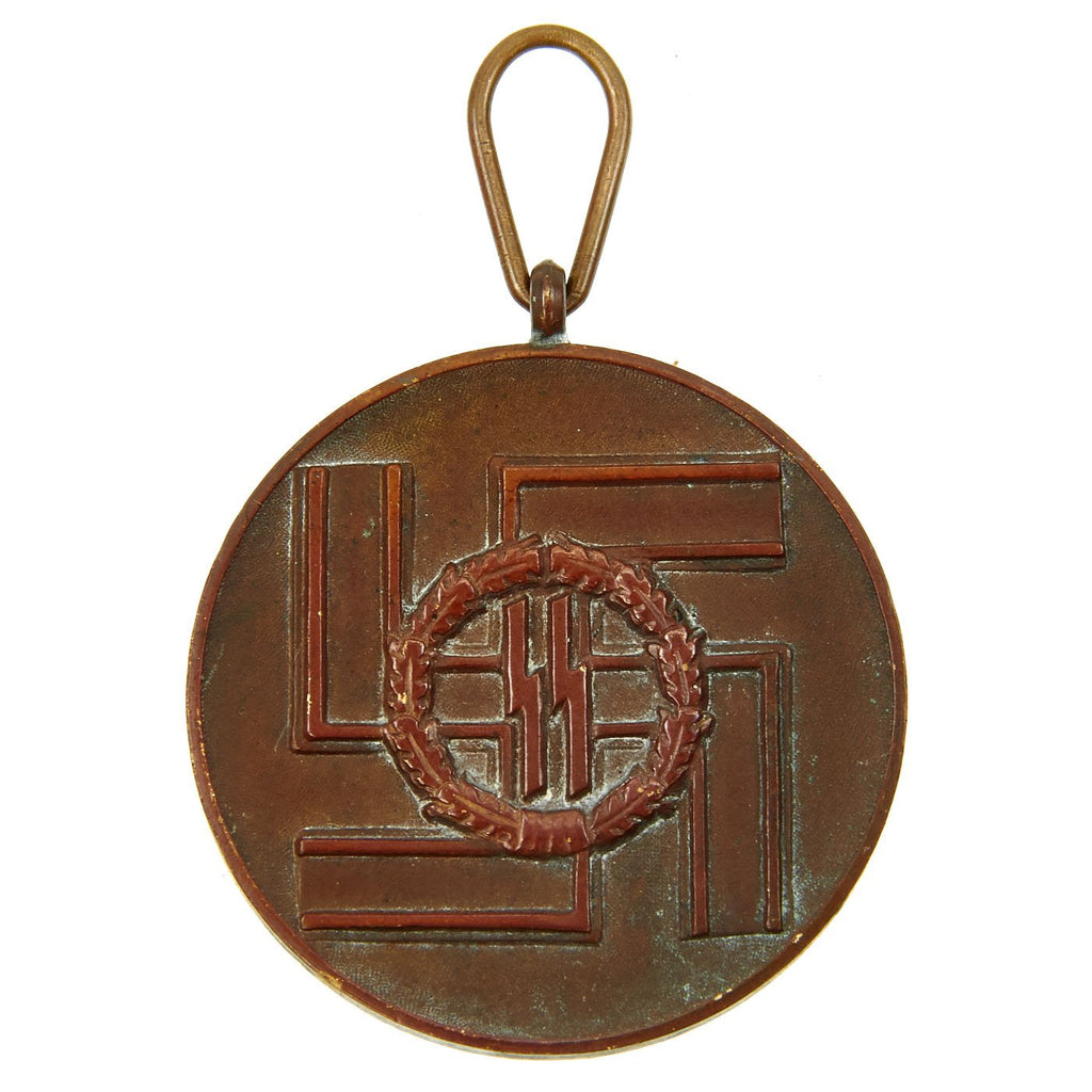 Original German WWII SS Eight Year Long Service Award Medal - SS-Dienstauszeichnungen Original Items