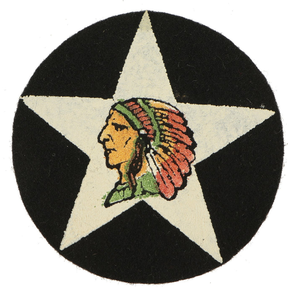 Original WWI U.S. Army Headquarters Company 23rd Infantry Regiment Uniform Insignia Patch - 2nd Division Original Items