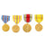 Original U.S. WWII Named 4th Marine Regiment China Marines Medal and Souvenir Grouping Original Items