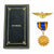 Original U.S. WWII Marine Fighting Squadron VMF-422 KIA Engraved Air Medal and Pilot Wings Original Items
