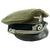 Original German WWII Army Heer Infantry Officer Visor Crush Cap - Size 58 1/2 Original Items
