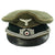 Original German WWII Army Heer Infantry Officer Visor Crush Cap - Size 58 1/2 Original Items