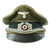 Original German WWII Army Heer Infantry Officer Visor Crush Cap - Size 58 1/2 Original Items