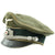 Original German WWII Army Heer Infantry Officer Visor Crush Cap - Size 58 1/2 Original Items