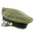 Original German WWII Army Heer Infantry Officer Visor Crush Cap - Size 58 1/2 Original Items