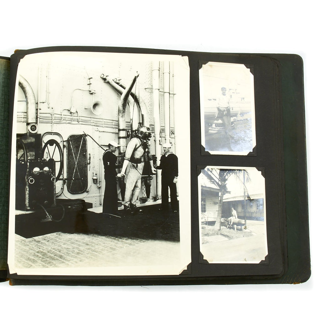 Original U.S. Navy WWII Torpedoman Named Photo Album - My China Cruise Original Items