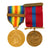 Original U.S. WWI US Marine Corps West Indies Medal Lot Featuring Rim Numbered Good Conduct Medal - 3 Items Original Items