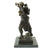 Original 19th Century French Bugler "Retreat" Bronze Sculpture by Giegaire Original Items